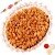 Silver Oval Red Tray with Almonds