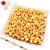 Designer Square Silver Tray with Roasted Cashews